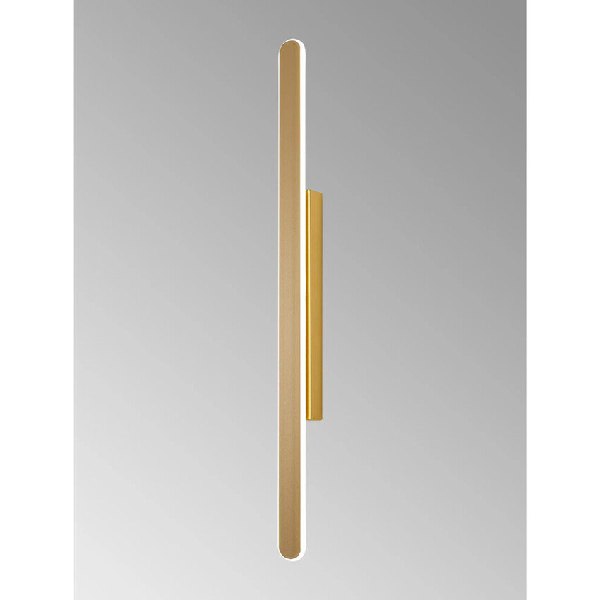 Photograph: Idolite Struan 80cm Linear Wall Lamp Sand Gold - 3000K
