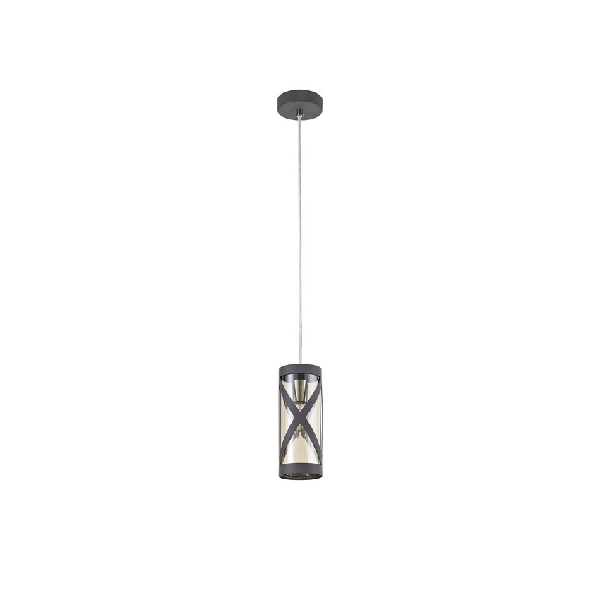 Photograph: Idolite Ural Matt Grey Finish Single Pendant