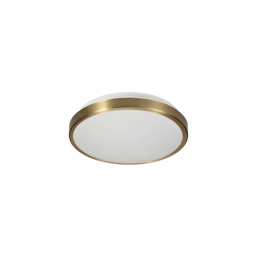 Photograph: Idolite Wantsun Soft Bronze Flush Led Ceiling Light - 4000K, IP44