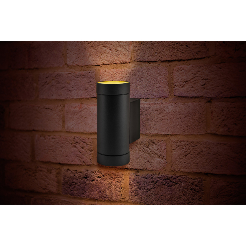 Photograph: Integral Led Grey Up And Down Exterior Wall Light - IP54