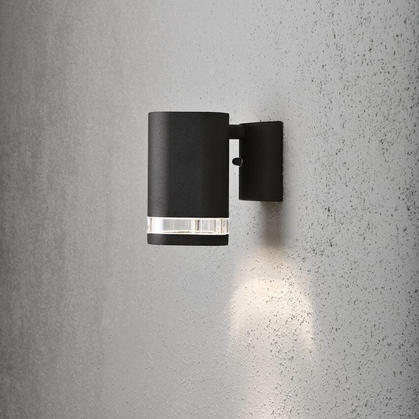 Photograph: Konstsmide Modena Black Downward Facing Exterior Wall Light