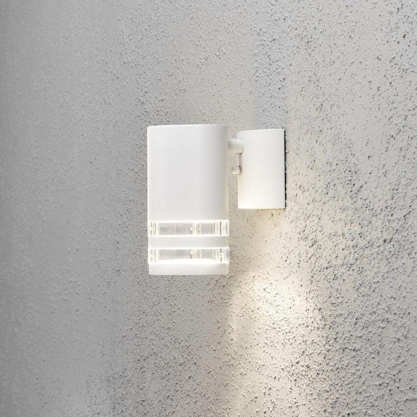 Photograph: Konstsmide Modena Matt White Downward Exterior Light