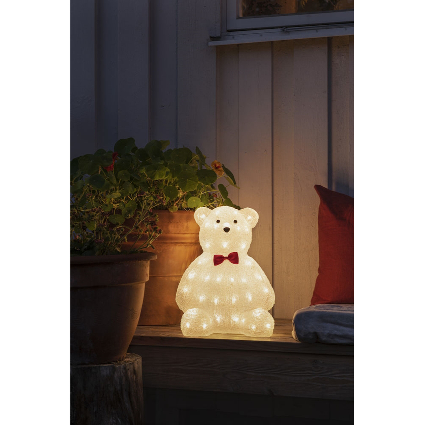 Photograph: Konstsmide Outdoor Bear In Warm White Complete With Transfromer