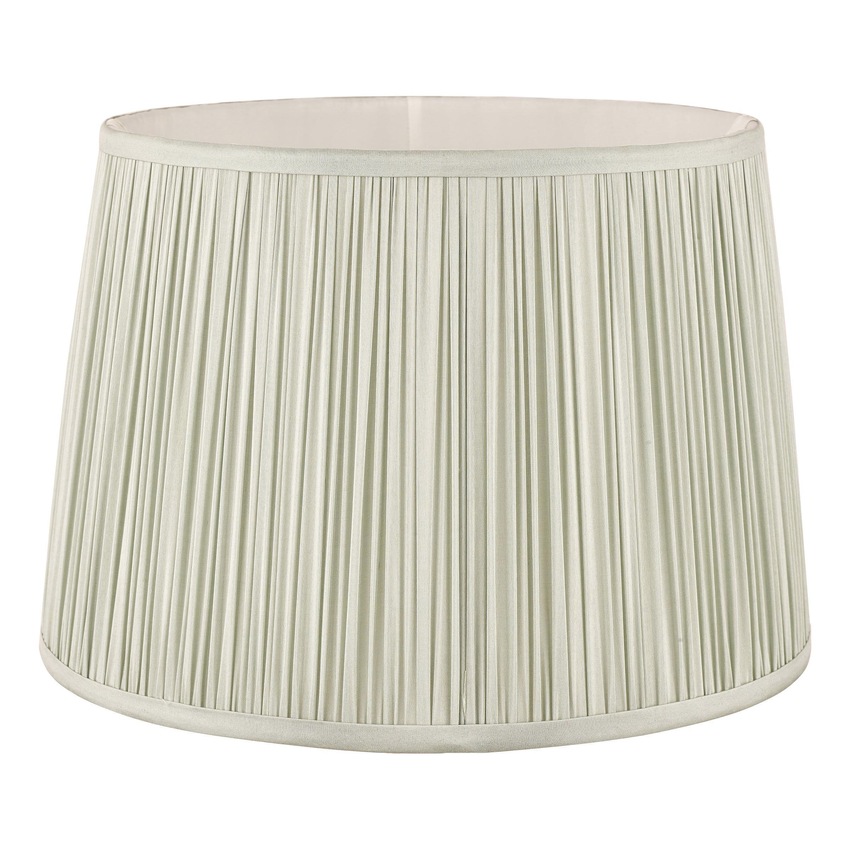 Photograph: Laura Ashley Hemsley Silk Shade Sage 30.5cm/12 inch