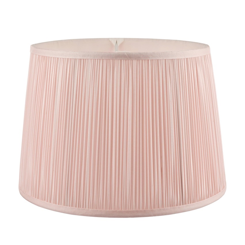 Photograph: Laura Ashley LA3703519-Q Hemsley Pink Pleated Shade 10