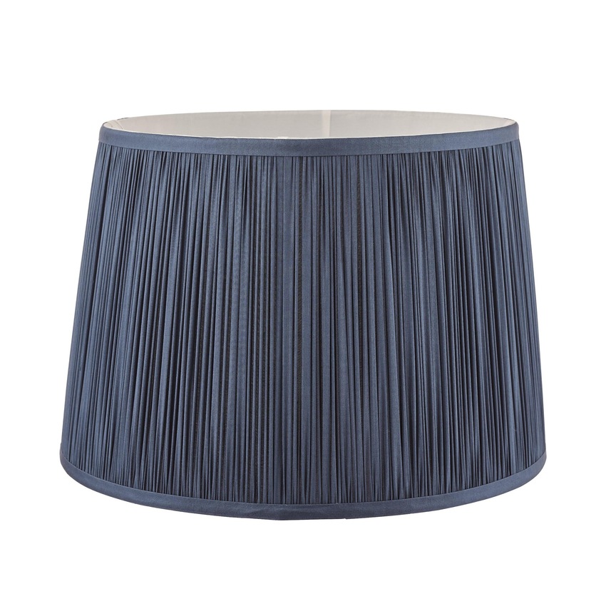 Photograph: Laura Ashley LA3712377-Q Hemsley Midnight Blue Pleated Shade 12