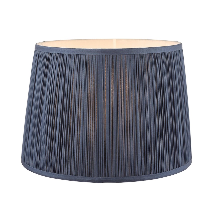 Photograph: Laura Ashley LA3712378-Q Hemsley Midnight Blue Pleated Shade 8