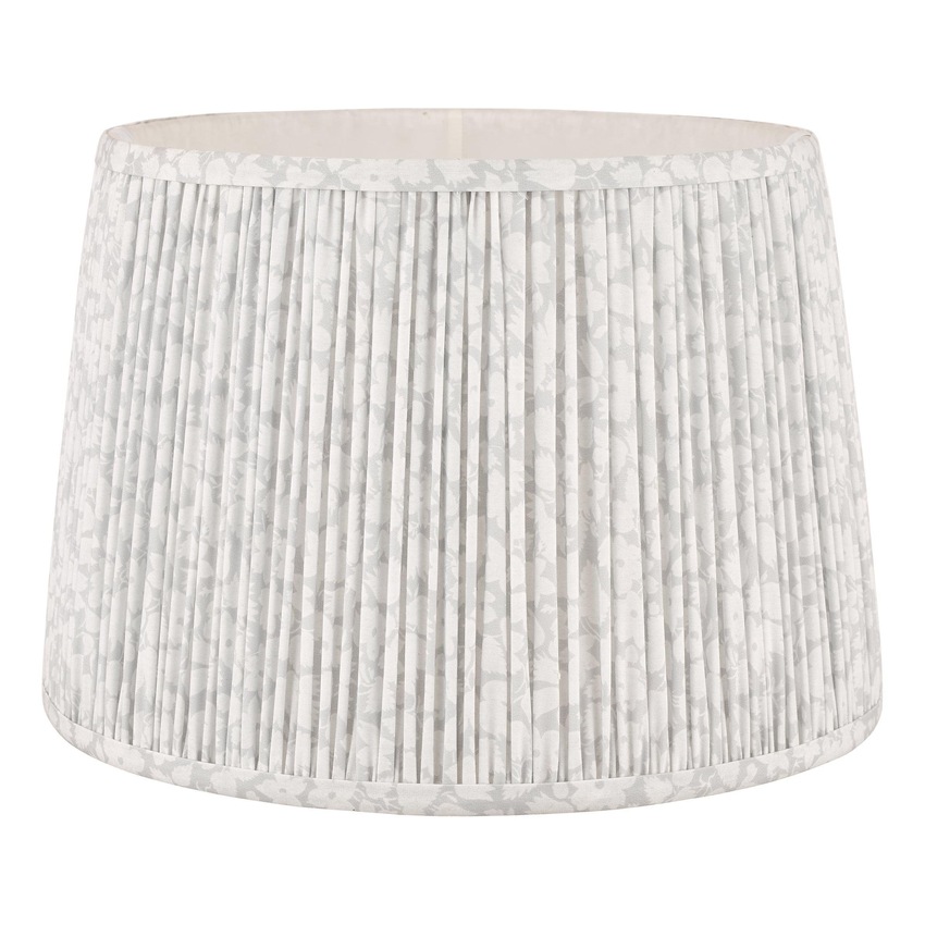 Photograph: Laura Ashley Mille Fleur Shade Silver 30.5cm/12 inch