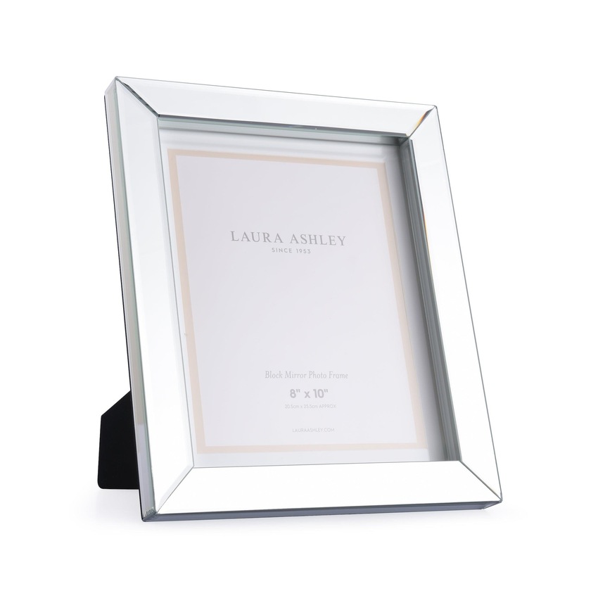 Photograph: Laura Ashley Photo Frame With Mirrored Edges - 8x10