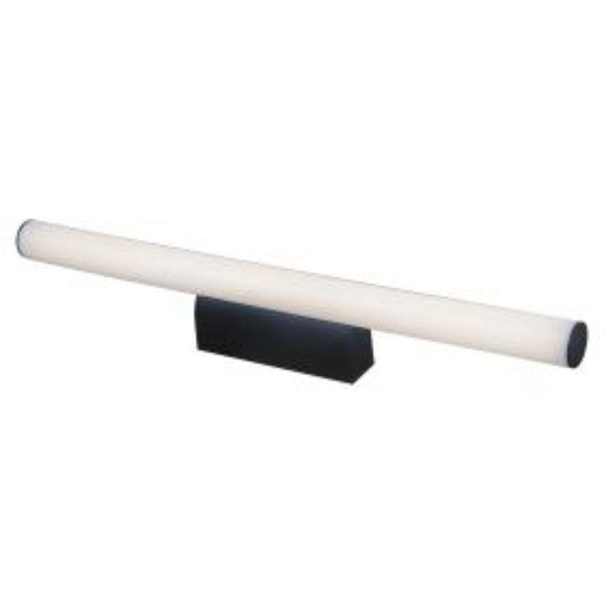 Photograph: Mantra Antiga 12W Black Vertical Led Bathroom Wall Light - IP44 - 4000K