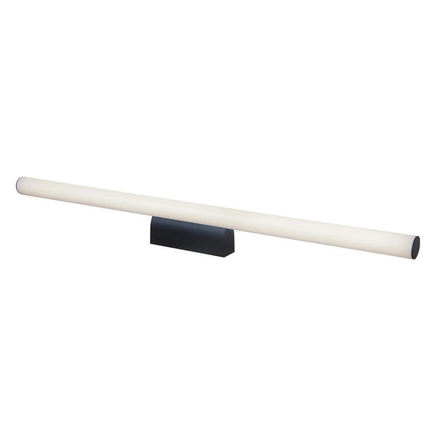 Photograph: Mantra Antiga 18W Black Vertical Led Bathroom Wall Light - IP44 - 3000K