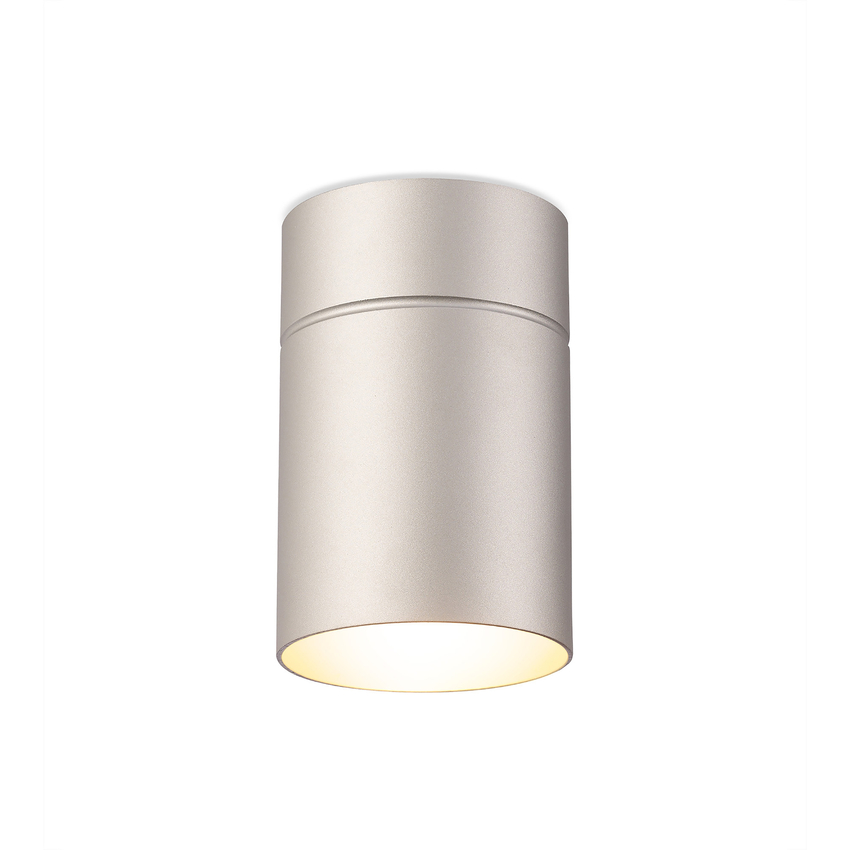 Photograph: Mantra Aruba Small Silver E27 Flush Ceiling Light