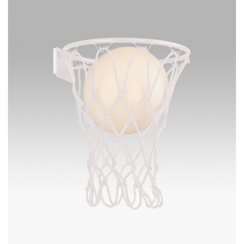 Photograph: Mantra Basketball Wall Light Matt White