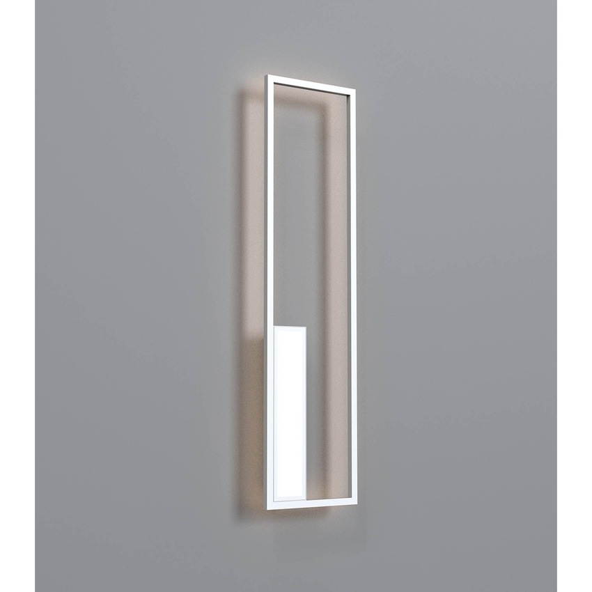 Photograph: Mantra Boutique Large LED Rectangular Wall Light White - 3000K