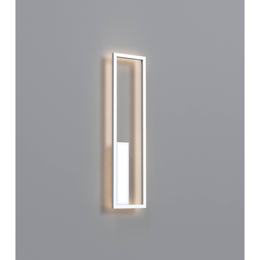 Photograph: Mantra Boutique Medium LED Rectangular Wall Light White - 3000K