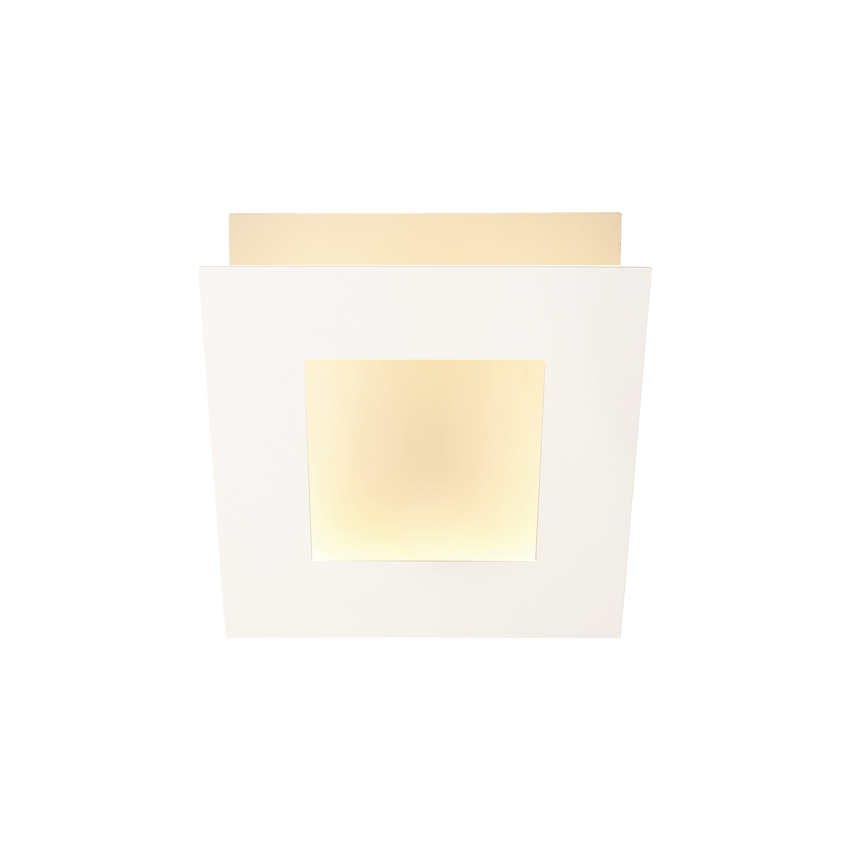 Photograph: Mantra Dalia Medium White Square Led Wall Light - M8114 - 3000K