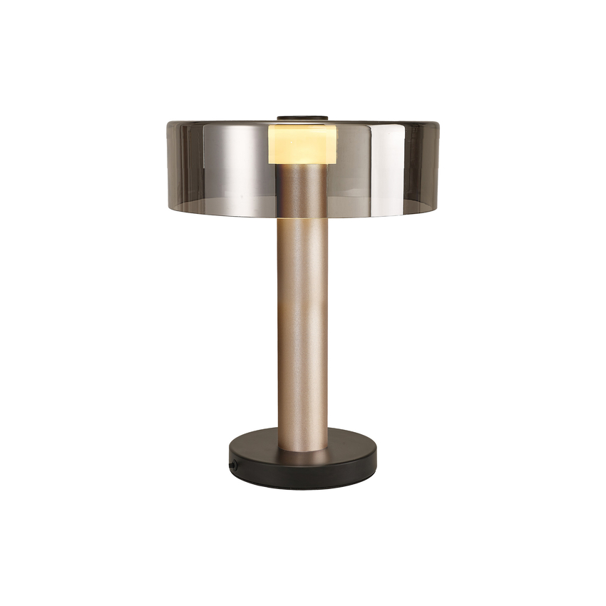 Photograph: Mantra Gin 1 Light Large Gold Table Lamp