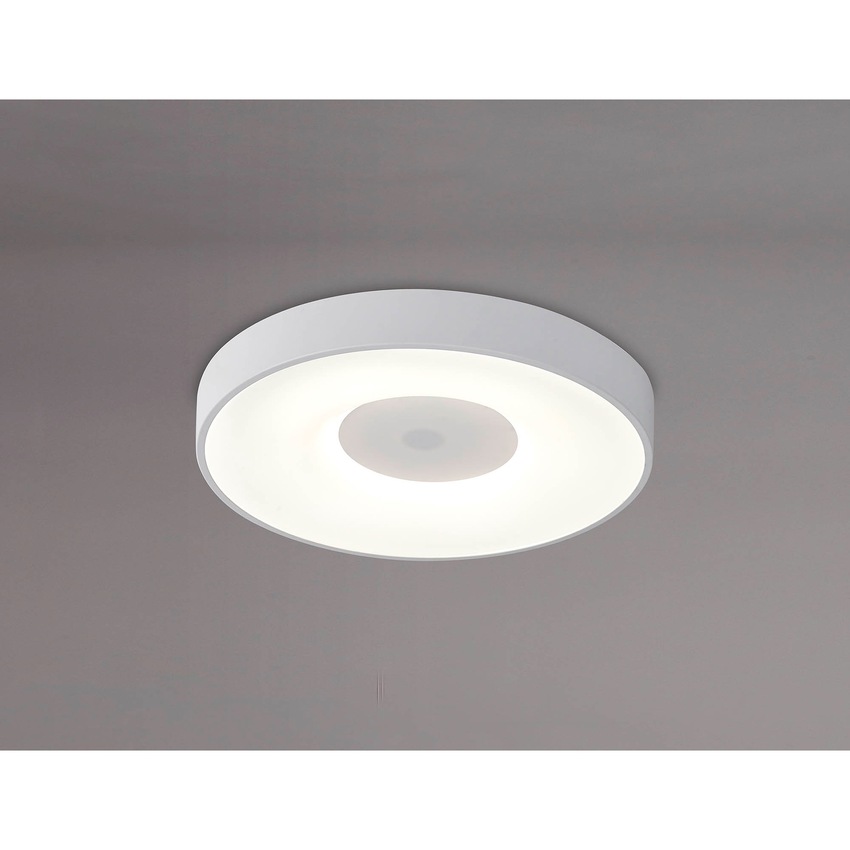 Photograph: Mantra Large Coin 80W LED Round Ceiling Light White