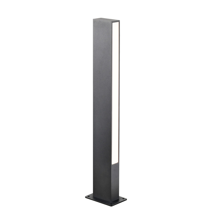Photograph: Mantra Lotus Slim Anthracite IP65 Modern Led Bollard Light - 3000K