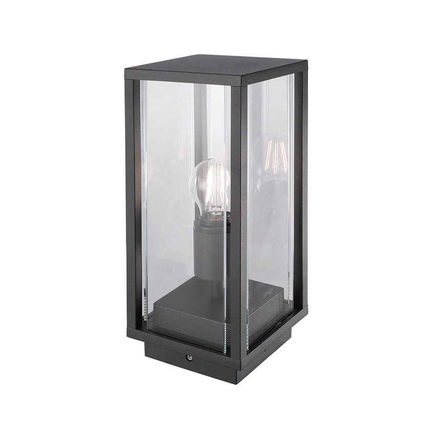 Photograph: Mantra M6490 Meribel Anthracite Pedestal Lamp - IP54