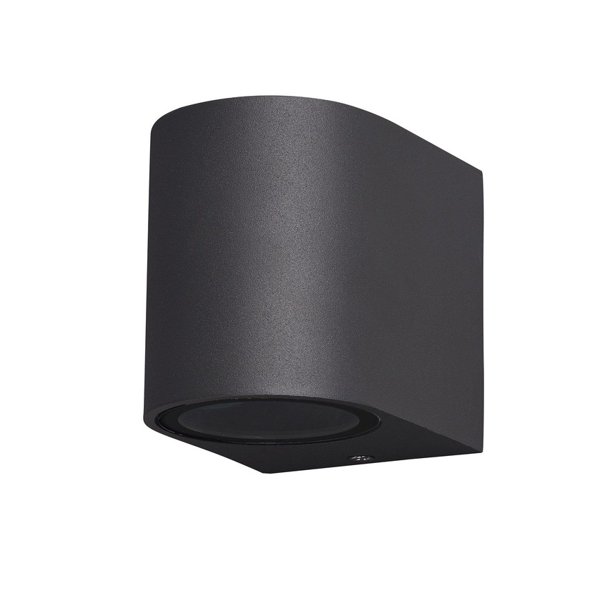 Photograph: Mantra M6512 Kandanchu Anthracite Round Single Exterior Wall Light