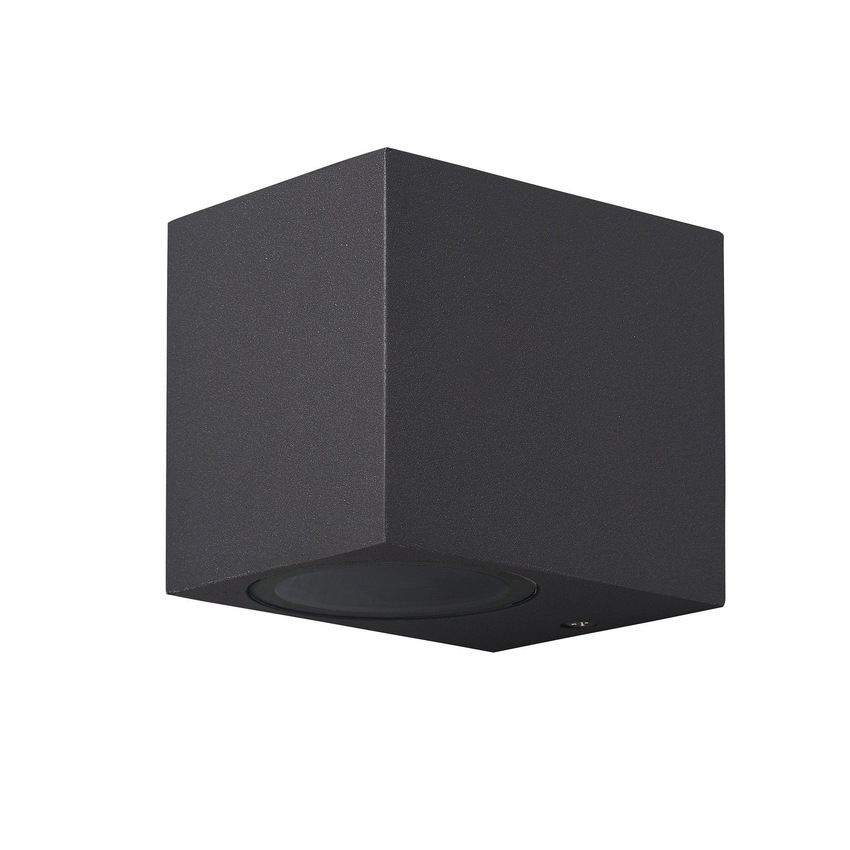 Photograph: Mantra M6516 Kandanchu Anthracite Square Single Exterior Wall Light