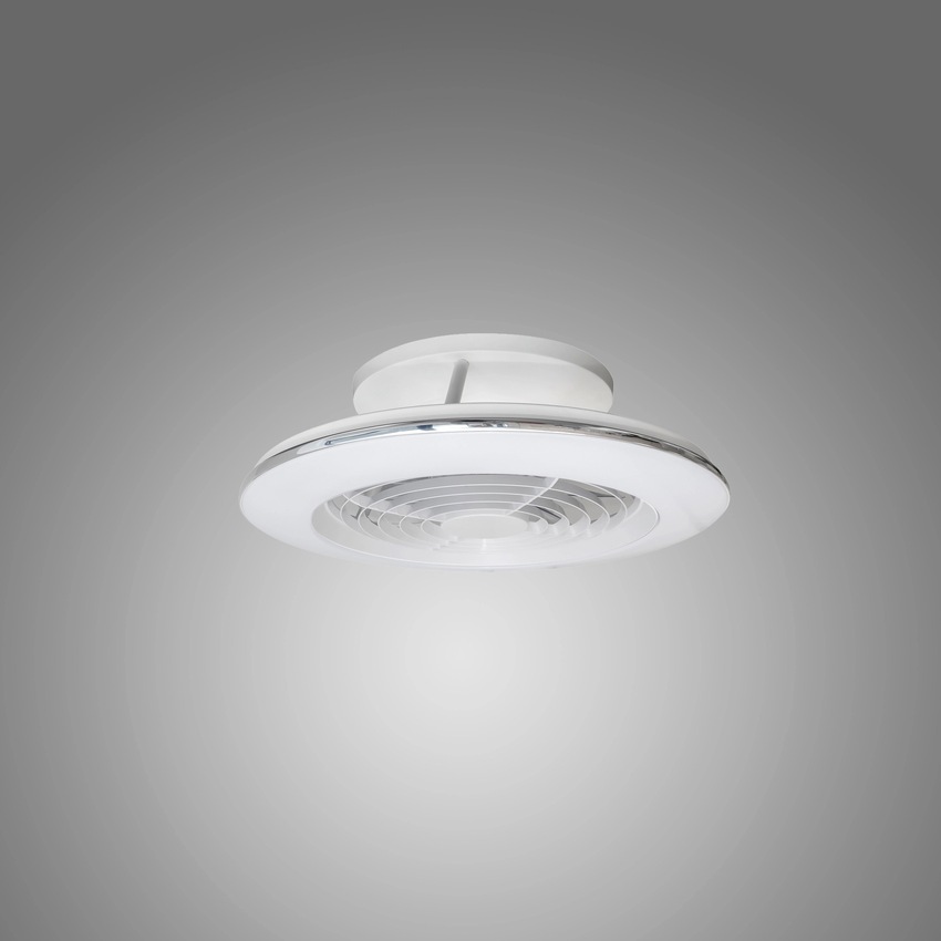 Photograph: Mantra M7493 Alisio Mini White Ceiling Fan Light C/W Remote Control