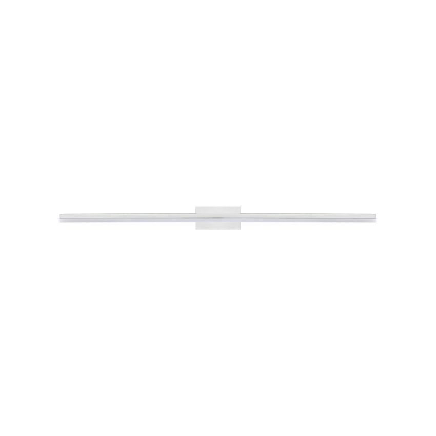 Photograph: Mantra Morne 16W White Linear IP44 Led Bathroom Wall Light - 4000K