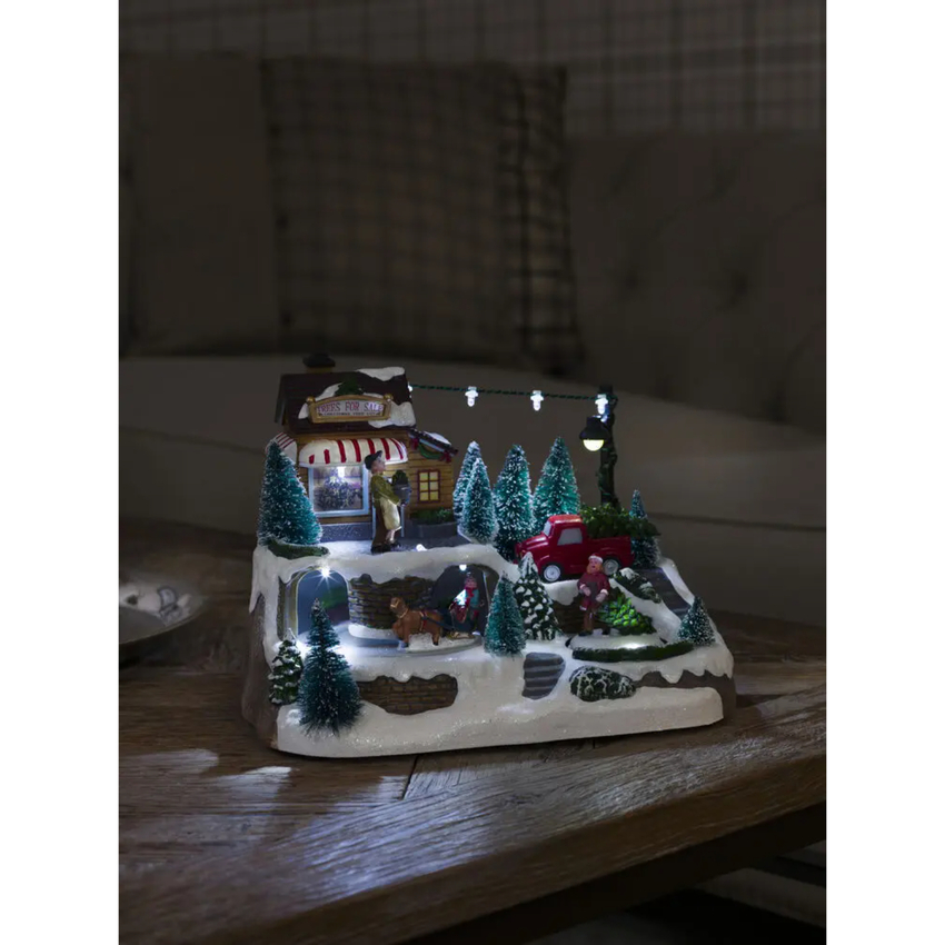 Photograph: Mechanical Christmas Shop/Tress Carriage/Kid 10 Led, IP20/BO