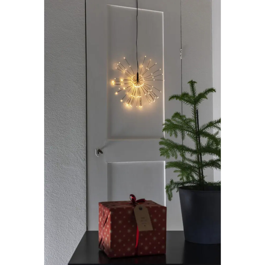 Photograph: Micro Led Decoration 120 Amber Led 25cm Black Cable IP20