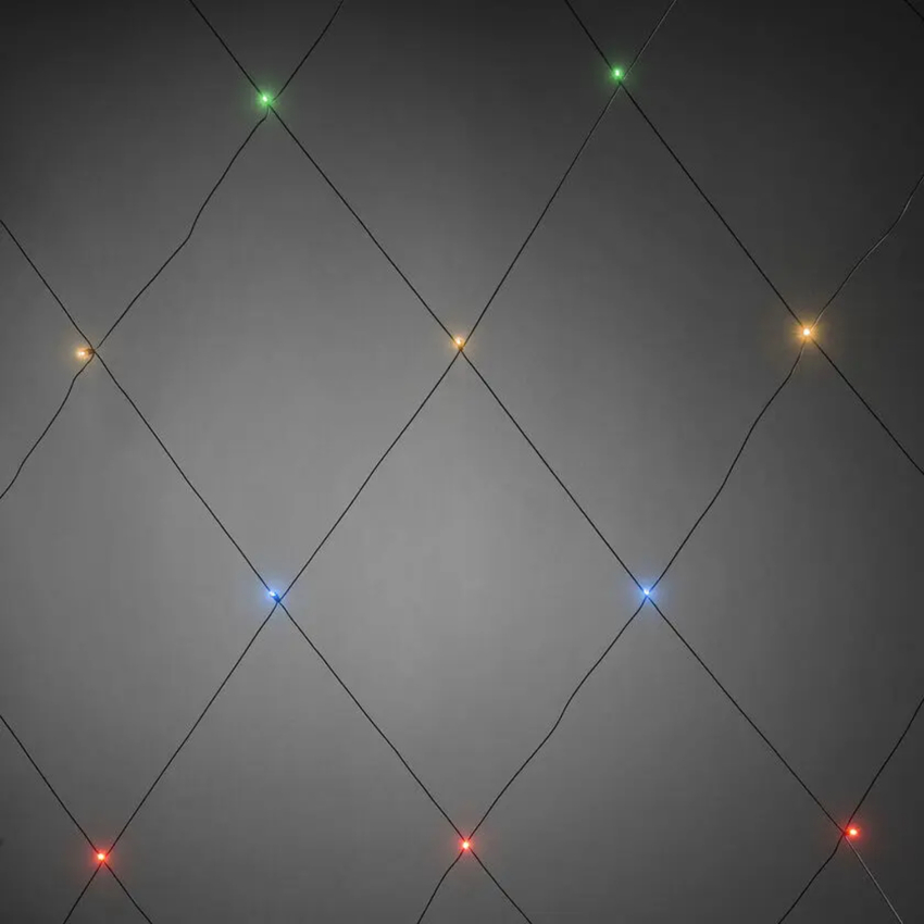 Photograph: Net Light with 96 Multi Colour Led 3 x 3 Mtr IP20