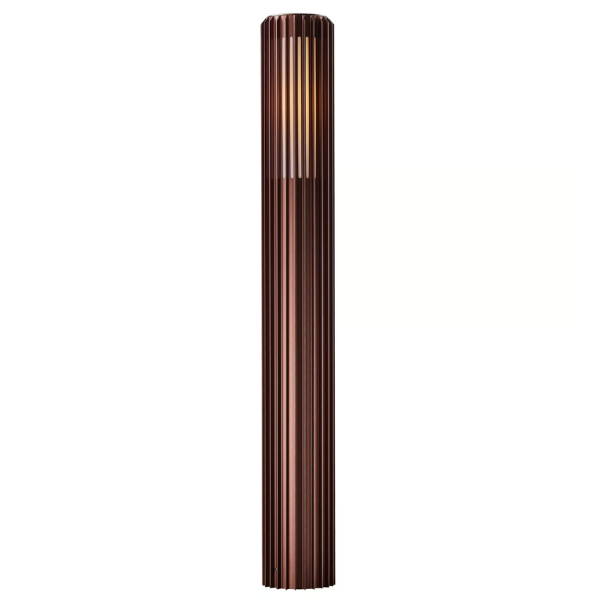 Photograph: Nordlux Aludra 95 Garden Light Seaside brown metallic