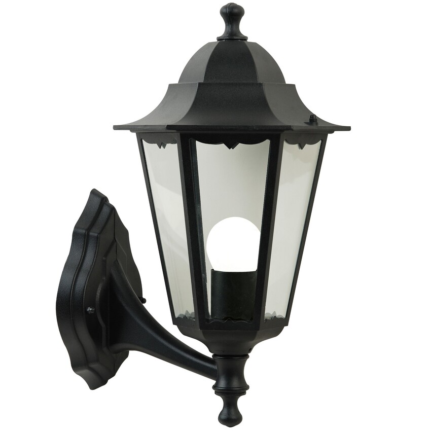 Photograph: Nordlux Cardiff Up Wall Light Black