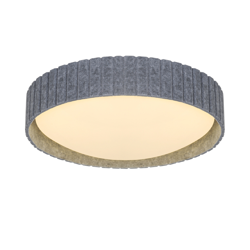 Photograph: Nordlux Corato 40 Ceiling Light Grey
