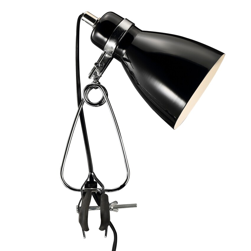 Photograph: Nordlux Cyclone Clamp lamp Black