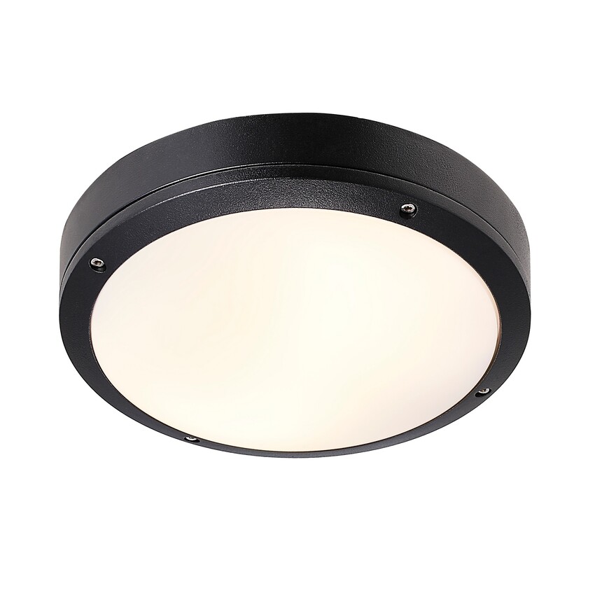 Photograph: Nordlux Desi 28 Ceiling Light Black