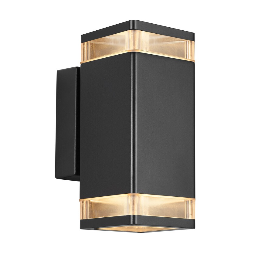 Photograph: Nordlux Elm Double Wall Light Black