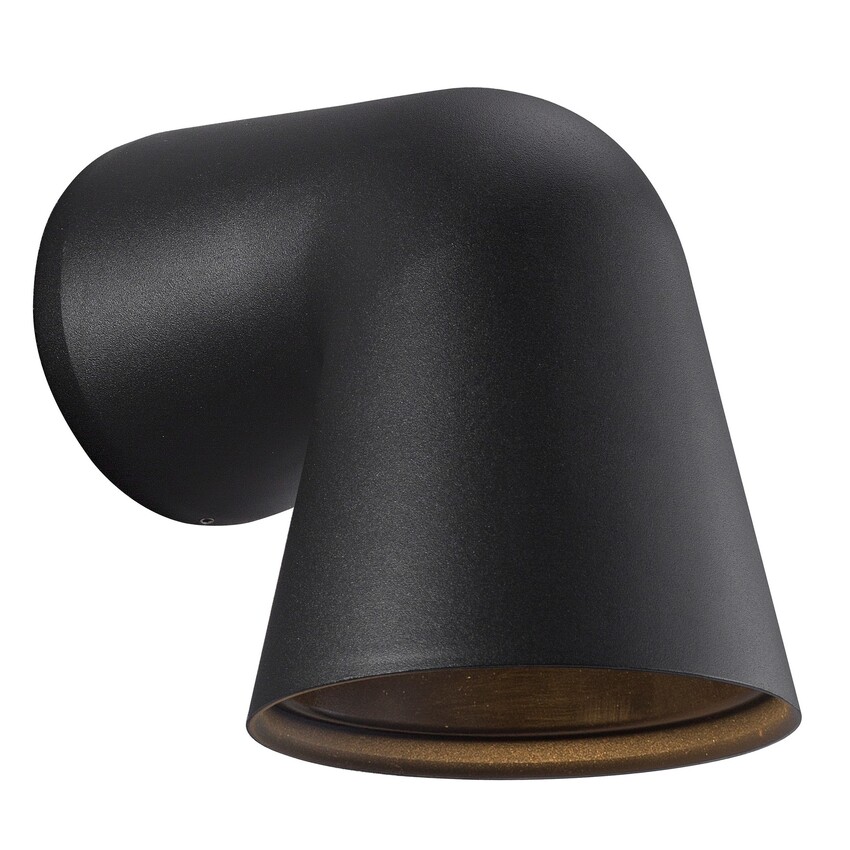 Photograph: Nordlux Front Single Wall Light Black
