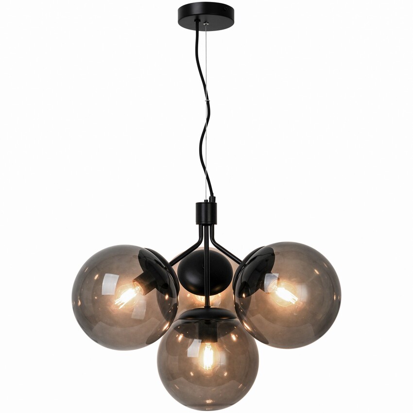 Photograph: Nordlux Ivona 4-Spot Pendant Black
