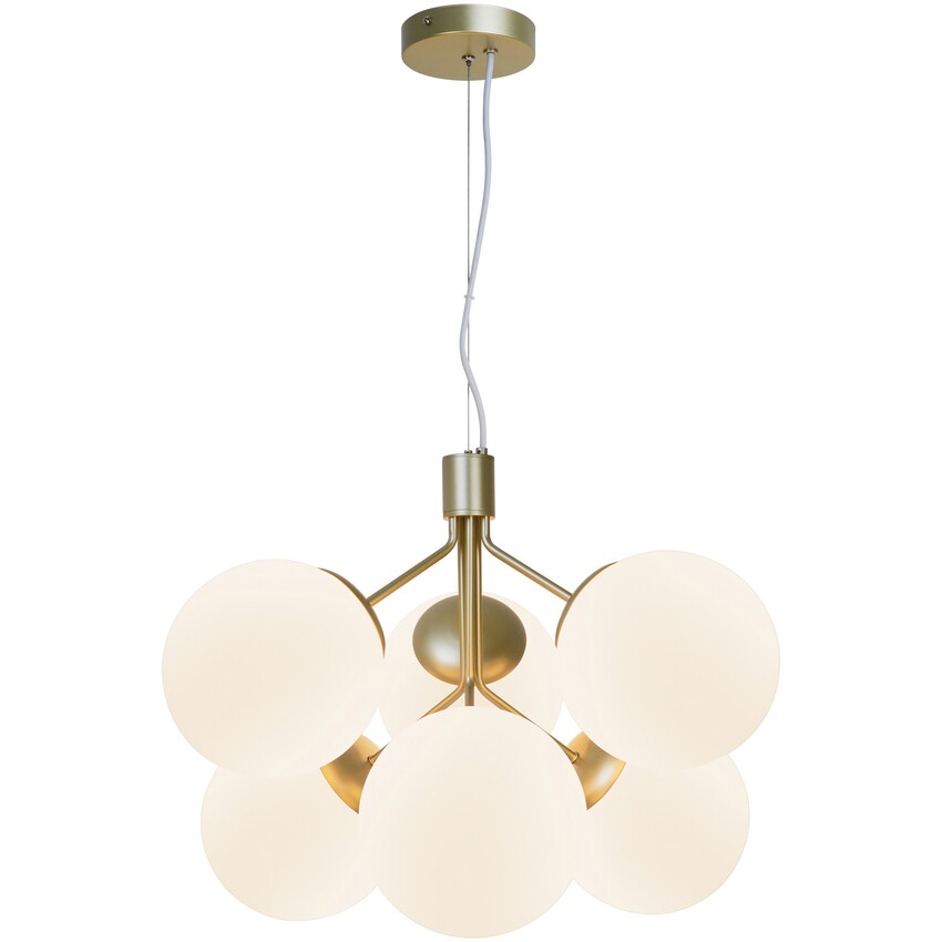 Photograph: Nordlux Ivona 6-Spot Pendant Brass