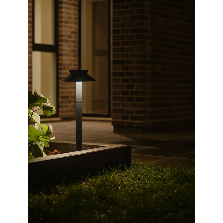 Photograph: Nordlux Justina Solar Garden Light Anthracite