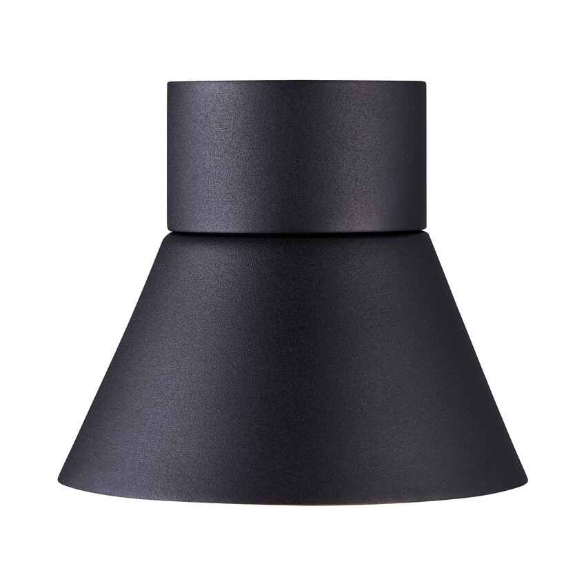 Photograph: Nordlux Kyklop Cone Wall Light Black