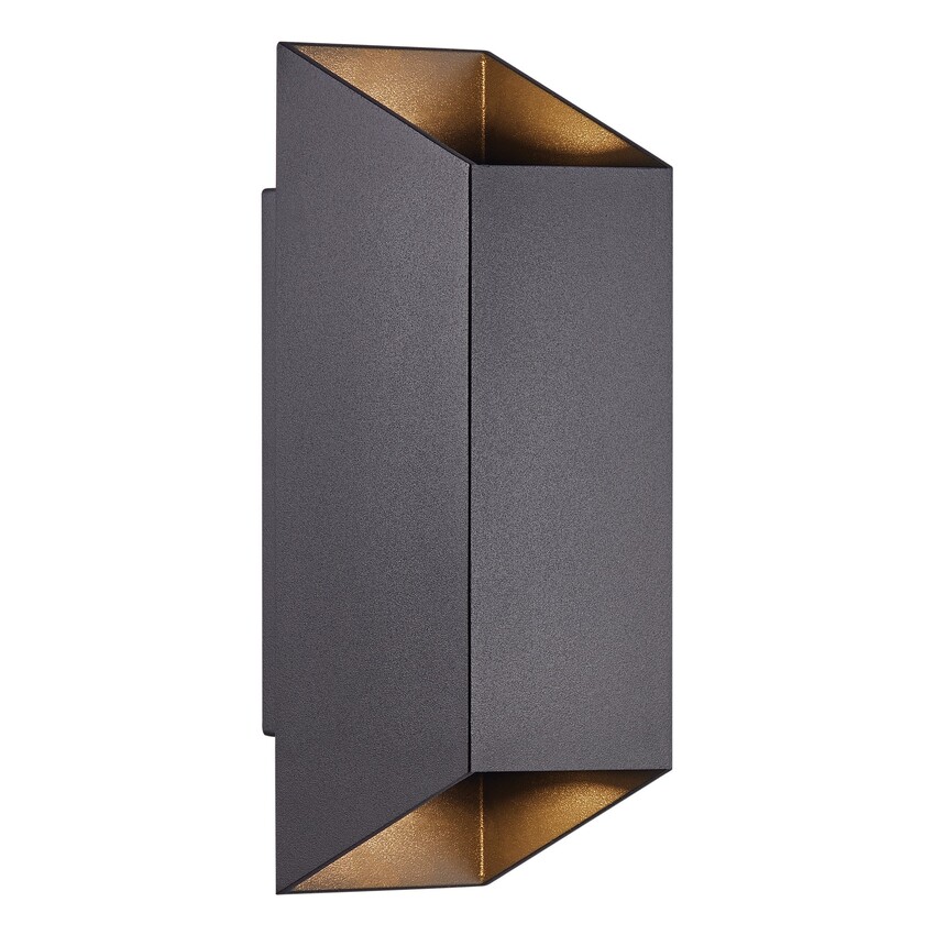 Photograph: Nordlux Nico Square 22 Wall Light Black