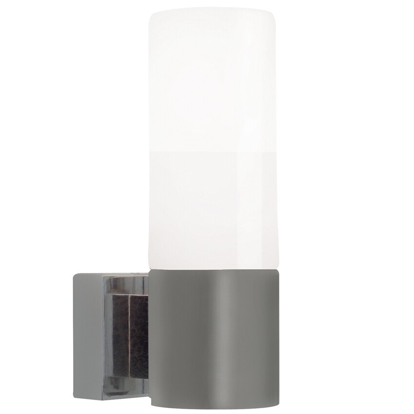 Photograph: Nordlux Tangens Single Wall Light Brushed steel