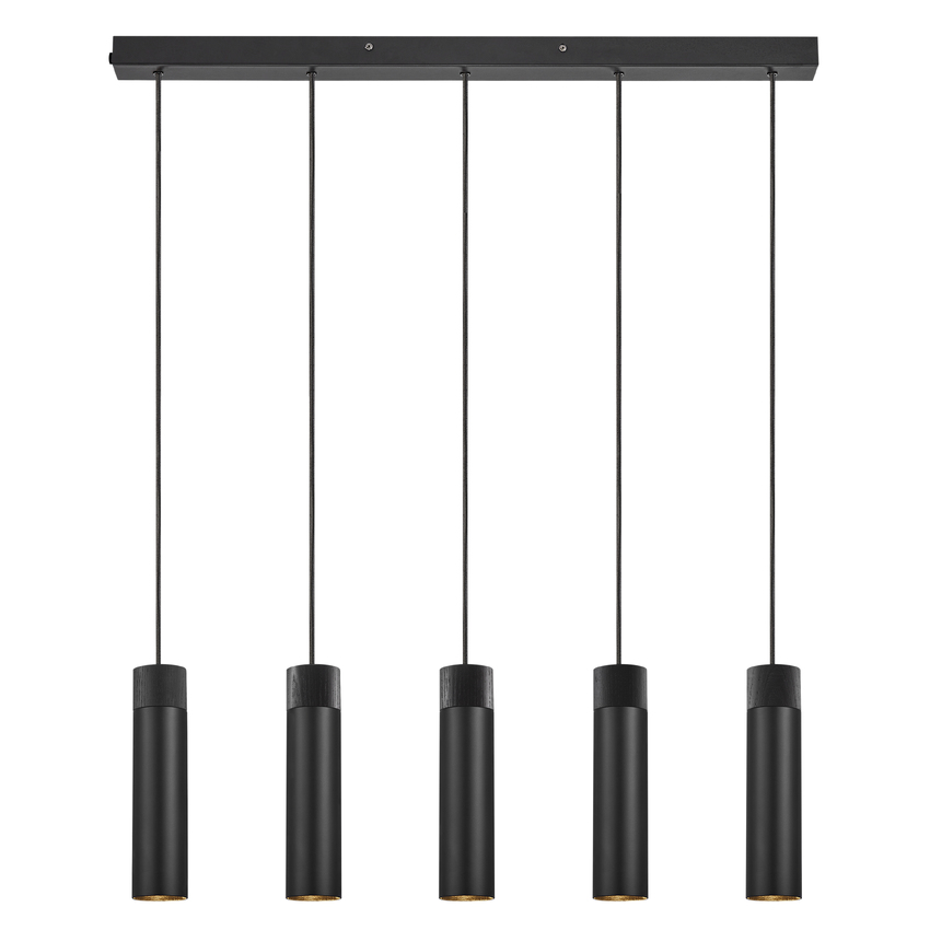 Photograph: Nordlux Tilo 5-Spot Pendant Black