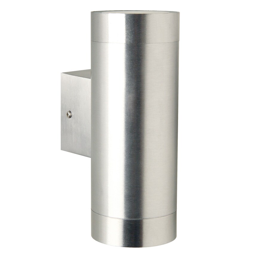 Photograph: Nordlux Tin Maxi Double Wall Light Aluminium