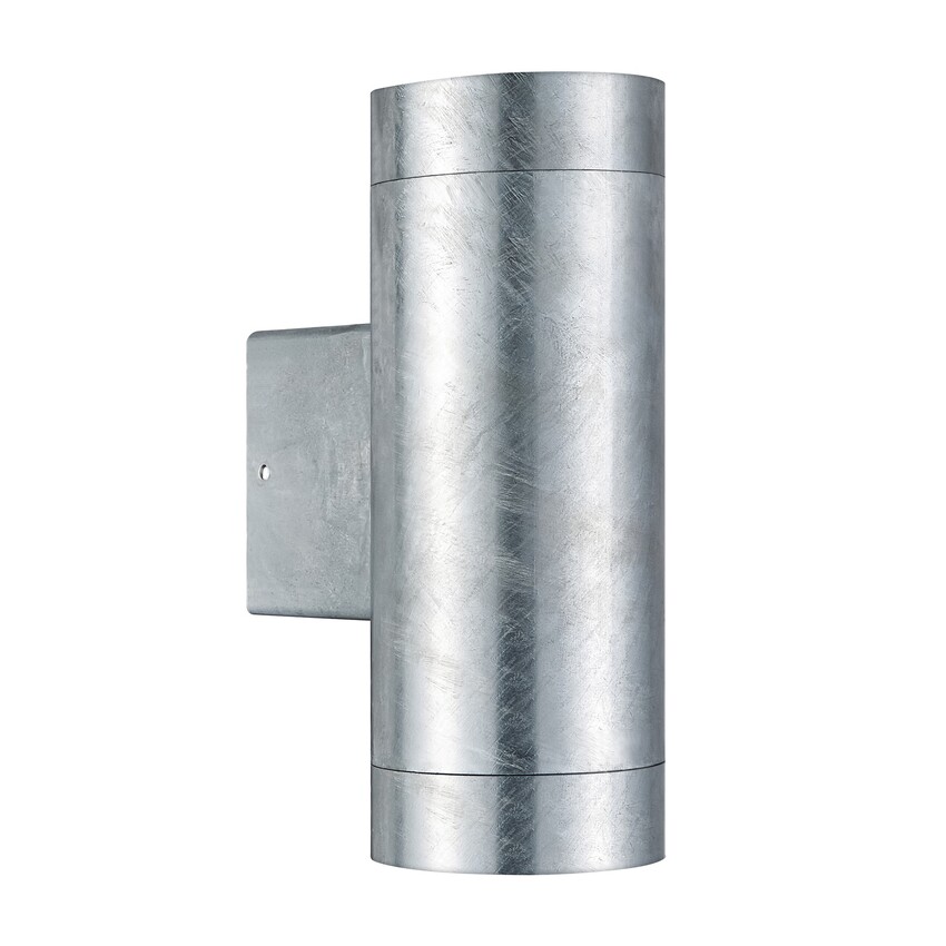 Photograph: Nordlux Tin Maxi Double Wall Light Galvanized