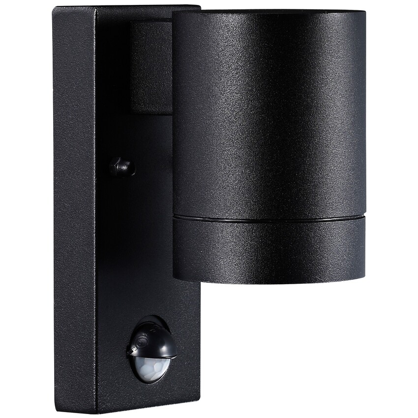 Photograph: Nordlux Tin Maxi Sensor Wall Light Black