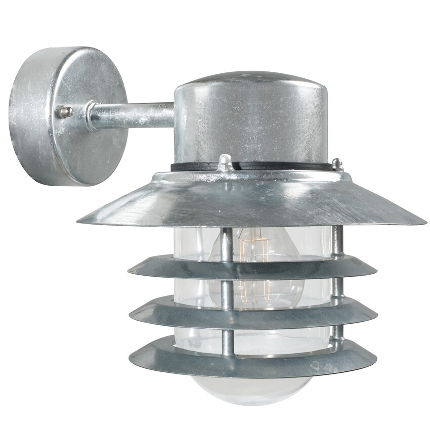 Photograph: Nordlux Vejers Down Wall Light Galvanized