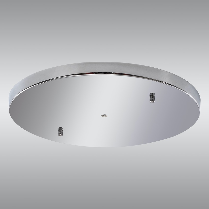 Photograph: Polished Chrome No Hole Ceiling Plate - 40m